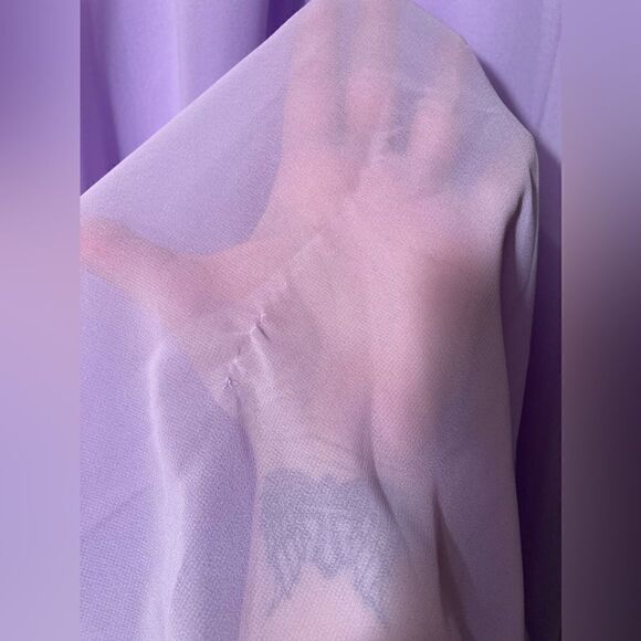 Blush Lavender Sweetheart Neckline Embellished Gown - Picture 16 of 16